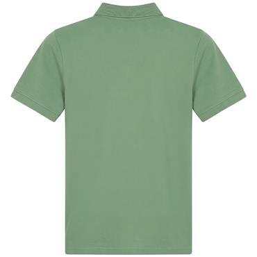 Lyle & Scott Gents Polo Shirt Smoke Green (X576)
