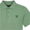 Lyle & Scott Gents Polo Shirt Smoke Green (X576)