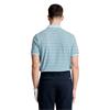 Lyle & Scott Gents Stripe Polo Shirt Breeze Blue - Dark Navy - Pink