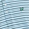 Lyle & Scott Gents Stripe Polo Shirt Breeze Blue - Dark Navy - Pink
