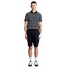 Lyle & Scott Gents Stripe Polo Shirt Dark Navy - Blue - Charcoal (Y635)