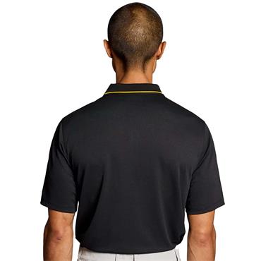Lyle & Scott Gents 1874 Tipped Tech Polo Jet Black( Z865)