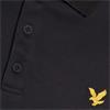Lyle & Scott Gents 1874 Tipped Tech Polo Jet Black( Z865)