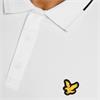 Lyle & Scott Gents 1874 Tipped Tech Polo White (626)