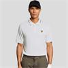 Lyle & Scott Gents 1874 Tipped Tech Polo White (626)