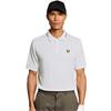 Lyle & Scott Gents 1874 Tipped Tech Polo White (626)