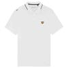 Lyle & Scott Gents 1874 Tipped Tech Polo White (626)