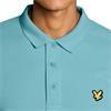 Lyle & Scott Gents Core Polo Shirt Aquamarine Blue (661)