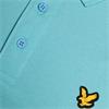 Lyle & Scott Gents Core Polo Shirt Aquamarine Blue (661)