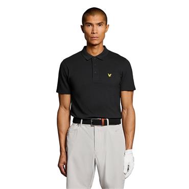 Lyle & Scott Gents Core Polo Shirt Jet Black (Z865)