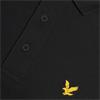 Lyle & Scott Gents Core Polo Shirt Jet Black (Z865)