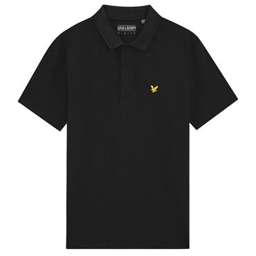 Lyle & Scott Gents Core Polo Shirt Jet Black (Z865)