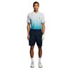 Lyle & Scott Gents Gradient Polo Shirt Aquamarine Blue - Turbulence (661)