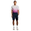 Lyle & Scott Gents Gradient Polo Shirt Techno Purple