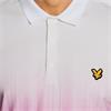 Lyle & Scott Gents Gradient Polo Shirt Techno Purple