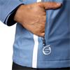 Sunderland Killy Ladies Zip Front Lightweight Panelled Waterproof Jacket Mineral Blue