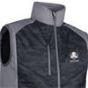 Sunderland Gents Andorra Official Ryder Cup 2027 Padded Bonded Thermal Gilet Black Camo - Gunmetal