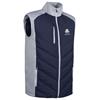 Sunderland Gents Andorra Official Ryder Cup 2027 Padded Bonded Thermal Gilet Navy - Silver 