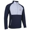 Sunderland Gents Sahara Official Ryder Cup 2027 Thermal Fleece Midlayer Navy - Silver