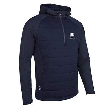 Sunderland Gents Official Ryder Cup 2027 Hybrid Padded Performance Golf Hoodie Navy