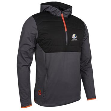 Sunderland Gents Everest Official Ryder Cup 2027 Padded Hoodie Charcoal - Black - Inferno