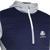 Sunderland Gents Everest Official Ryder Cup 2027 Padded Hoodie Silver Marl - Navy - White
