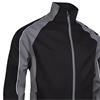 Sunderland Gents Typhoon Contrast Shoulder Panel Waterproof Jacket Black - Gunmetal - White