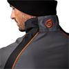 Sunderland Gents Typhoon Contrast Shoulder Panel Waterproof Jacket Charcoal - Black - Inferno
