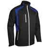 Sunderland Gents  Valberg Zip Front Stretch Waterproof Jacket Black - Electric Blue - White