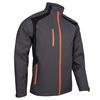 Sunderland Gents Valberg Zip Front Stretch Back Waterproof Jacket Charcoal - Black - Inferno