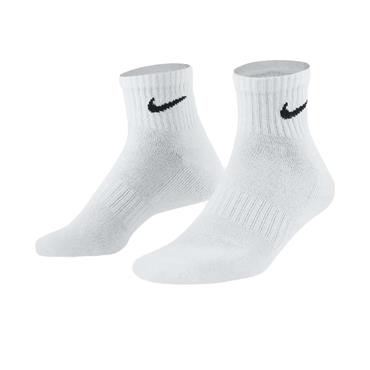 Nike Everyday Cushioned Ankle Socks 3-Pairs White (100)