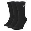 Nike Lightweight 3-Pack Crew Gents Socks Black - White (010)