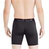 Saxx Gents Multi-Sport Mesh Boxer Brief Fly 2-Pack Remote Camo Waistband - Black