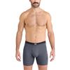 Saxx Gents Essential Stretch Cotton 6" Boxer Brief 3-Pack Black - Turbulence - Maritime