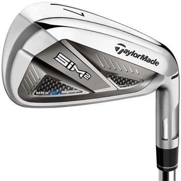 TaylorMade SIM 2 Max 6 Steel Irons Gents RH