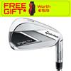 TaylorMade Stealth Steel Irons Gents LH