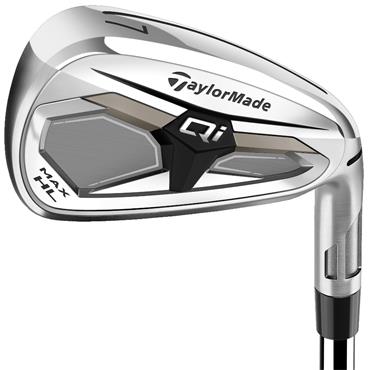 TaylorMade Qi Max HL Steel Irons Gents RH