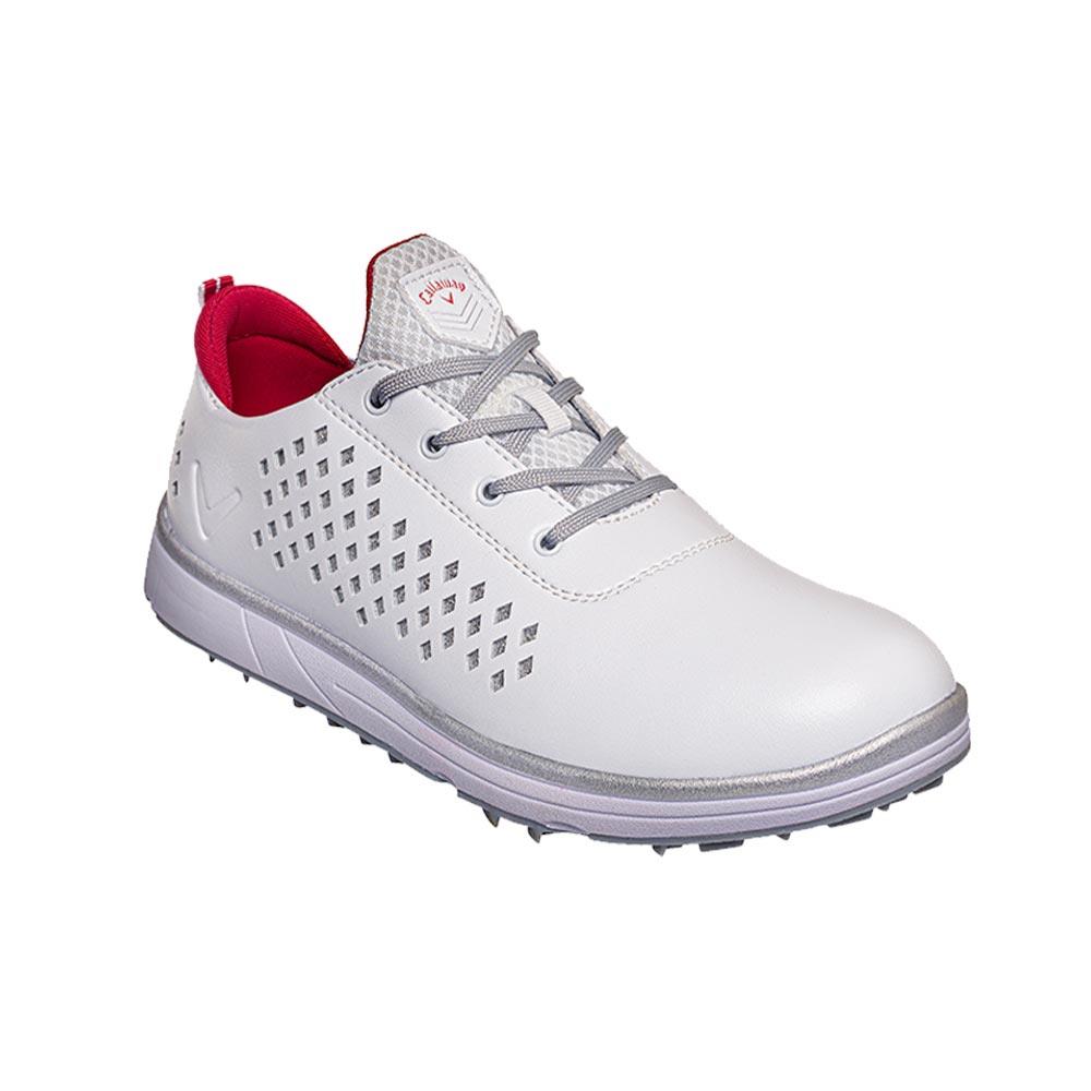 Callaway Ladies Halo Diamond Shoes White Pink Golf Store