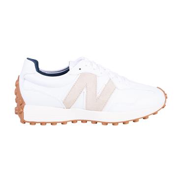 New Balance Ladies 327 Spikeless Golf Shoes White - Tan