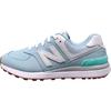New Balance Ladies 574 Greens V2 Spikeless Shoes Light Blue
