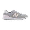 New Balance Ladies 574 Greens V2 Spikeless Shoes Grey - Pink