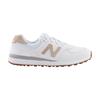 New Balance Ladies 574 Greens V2 Spikeless Shoes White