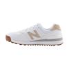 New Balance Ladies 574 Greens V2 Spikeless Shoes White