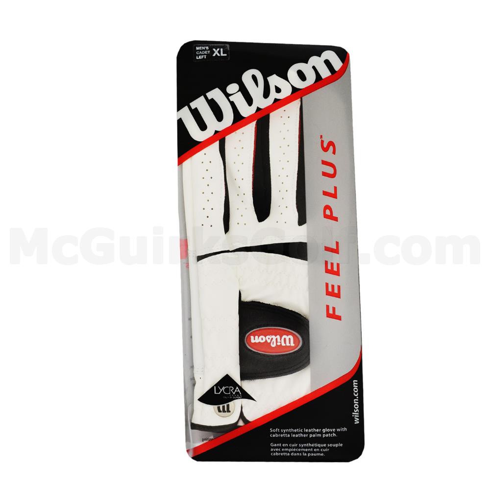 Wilson Gents Feel Plus Golf Glove Left Hand