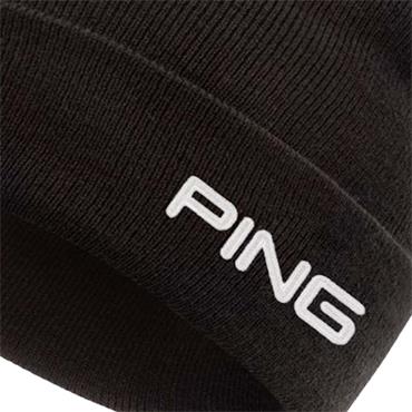 Ping Gents Cresting Knit Hat OSFM Black 060