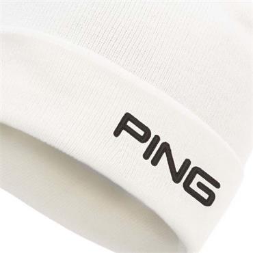 Ping Gents Cresting Knit Hat OSFM White 002