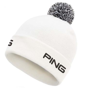 Ping Gents Cresting Knit Hat OSFM White 002