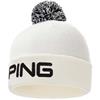 Ping Gents Classic Bobble Hat  White