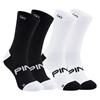 Ping Gents Crew 2-Pair Socks 7-11  Black - White