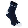 Ping Ping Quarter Sock (2 Pair)  Navy - White